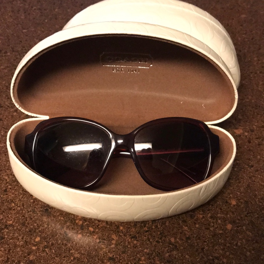 Coach sunglasses -Red